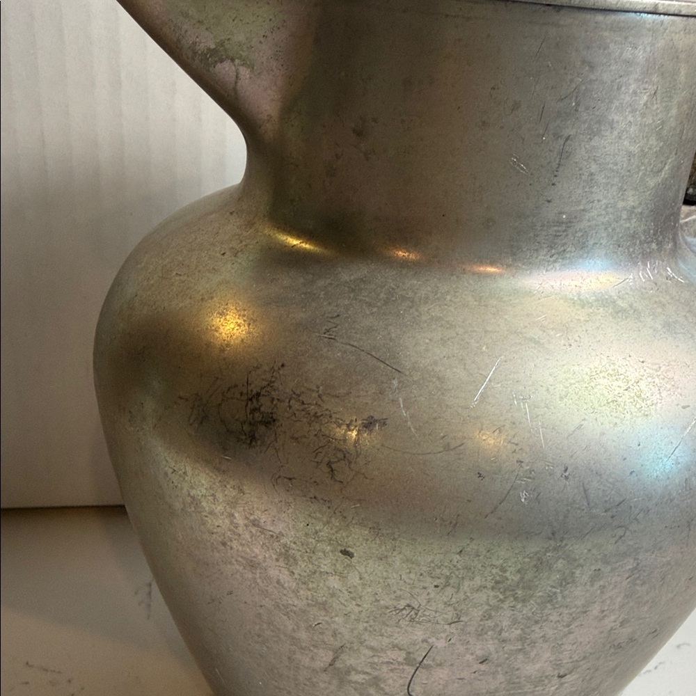 Vintage Stylish Silver and Black Pitcher - Picture 10 of 14